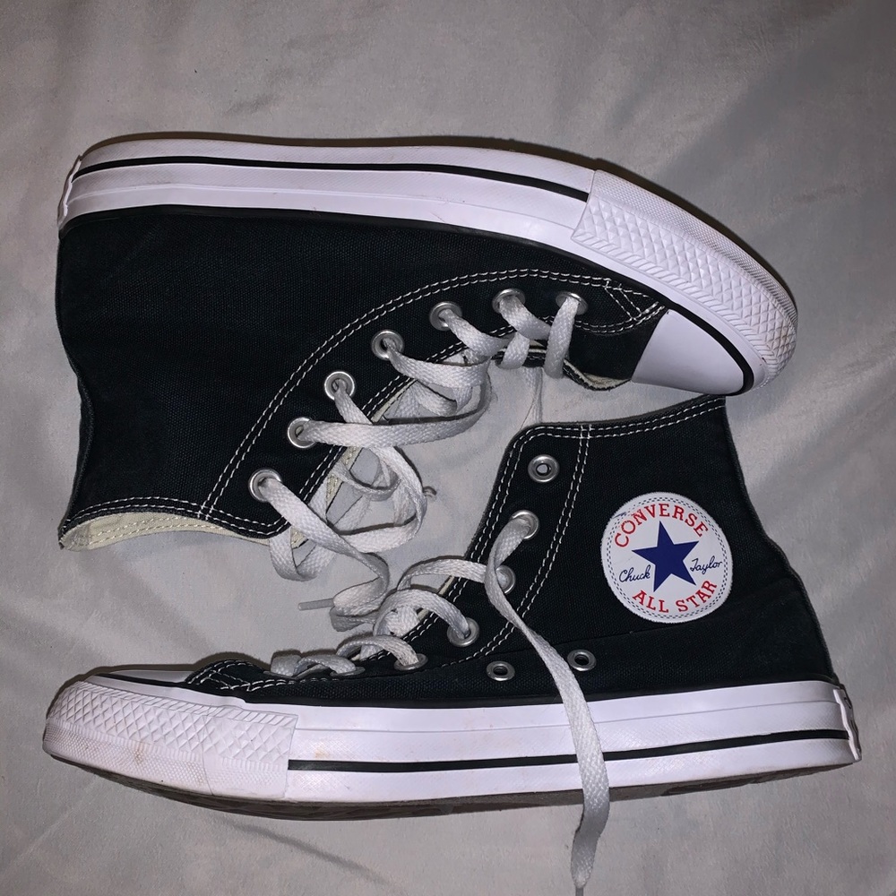 Black Hi Top Converse